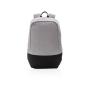 Standard RFID anti theft backpack PVC free, grey, black