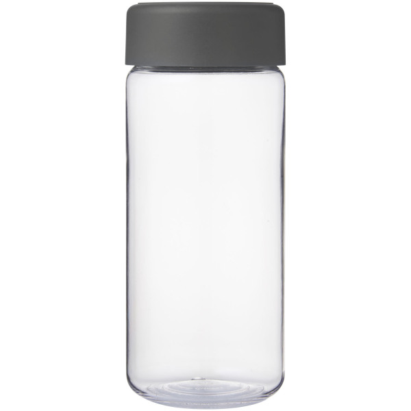 H2O Active® Octave Tritan™ 600 ml screw cap water bottle - Transparent clear/Grey