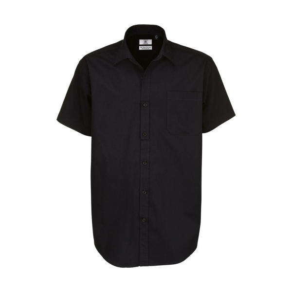 Sharp SSL/men Twill Shirt - Black