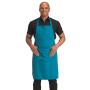 Polyester Bib Apron with Pocket, Biscuit, ONE, Dennys