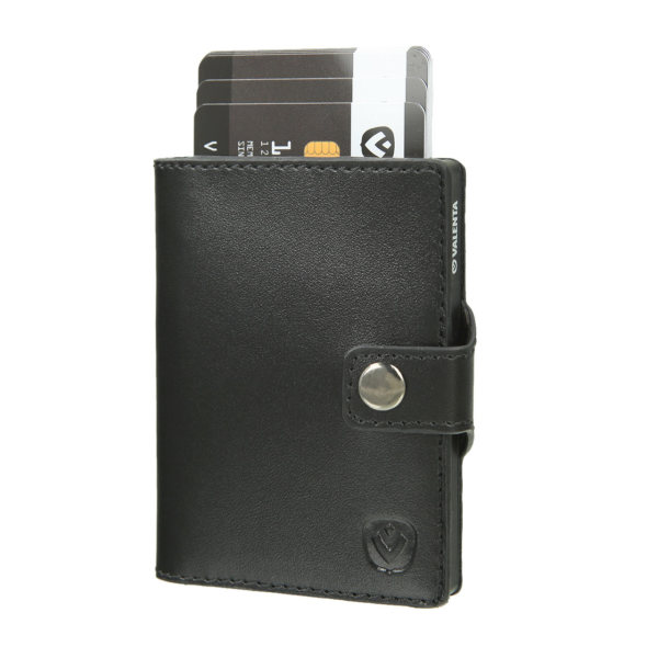 Valenta Card Case Wallet Black - black