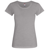 Clique Slub-T Ladies grijs s