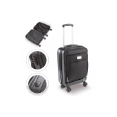 Trolley deluxe 20 inch - Zwart