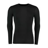 Warmtex® Long Sleeve Base Layer, Black, L, Kustom Kit