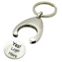 Metal Coin Holder with Coin (Logo Printing)