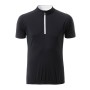 Men's Bike-T Half Zip - black/white - 3XL