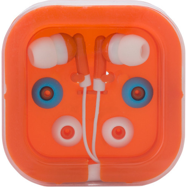 ABS oortelefoontjes oranje