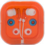 ABS earphones orange