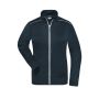 Ladies' Knitted Workwear Fleece Jacket - SOLID - - navy/navy - M