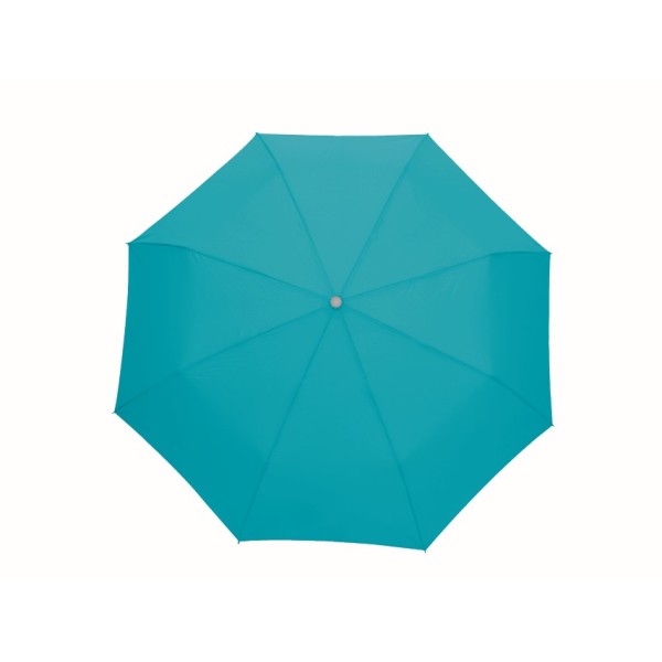 Manueel te openen uit 3 secties bestaande paraplu TWIST hemelsblauw