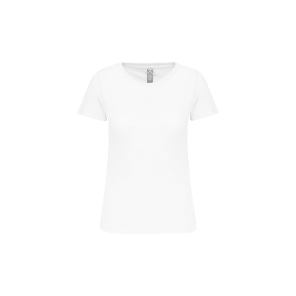 Dames-t-shirt BIO150 ronde hals White XS
