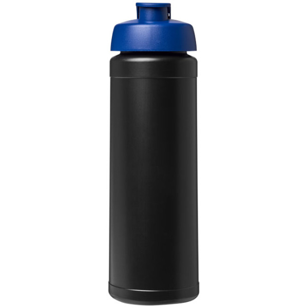 Baseline® Plus 750 ml sportfles met flipcapdeksel - Zwart/Blauw
