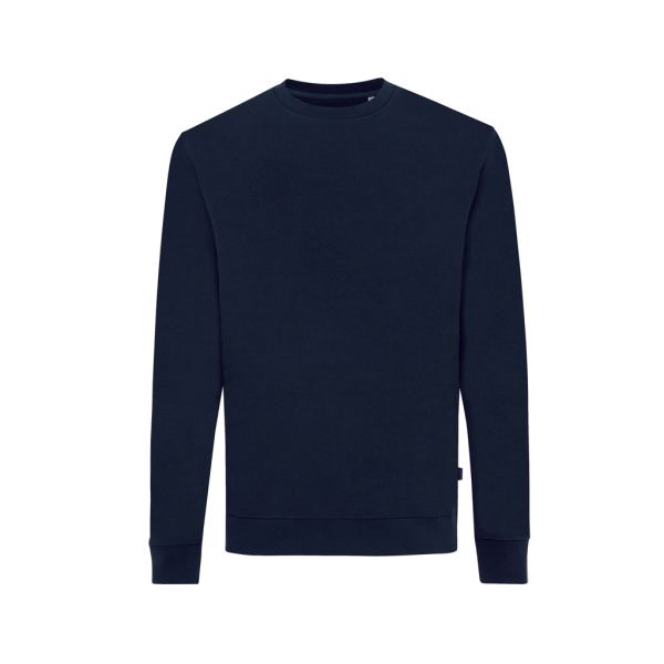 Iqoniq Zion gerecycled katoen sweater, donkerblauw (XL)
