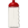 H2O Active® Bop 500 ml bidon met koepeldeksel - Transparant/Rood