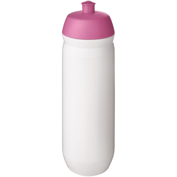 HydroFlex™ 750 ml squeezy sport bottle - Magenta/White