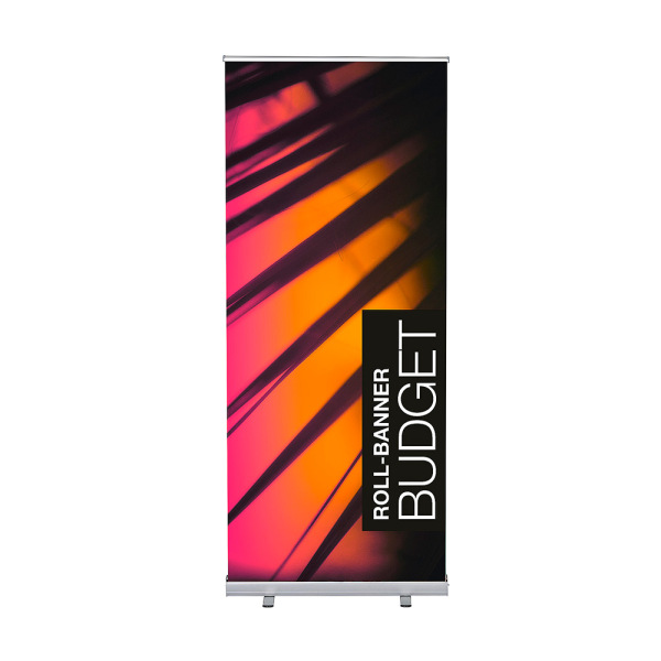 Roll-Banner Budget - 85 x 200 cm 2 Voeten