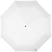 Traveler 21.5" opvouwbare automatische paraplu - Wit