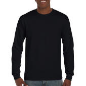 Ultra Cotton Adult T-Shirt LS - Black - 5XL