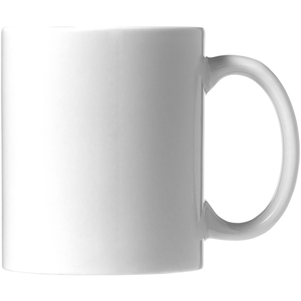Ceramic mug 4-pieces gift set - White