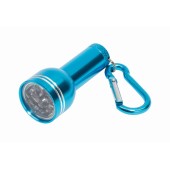 Aluminium mini-zaklamp CARA - turquoise