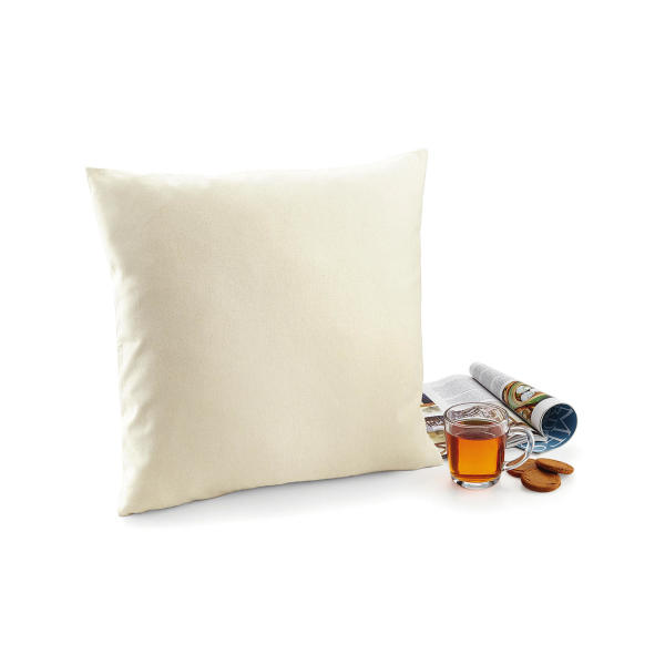 Fairtrade Cotton Canvas Cushion Cover - Natural - 30x50cm (S)