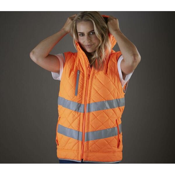 HI-VIS KENSINGTON HOODED GILET