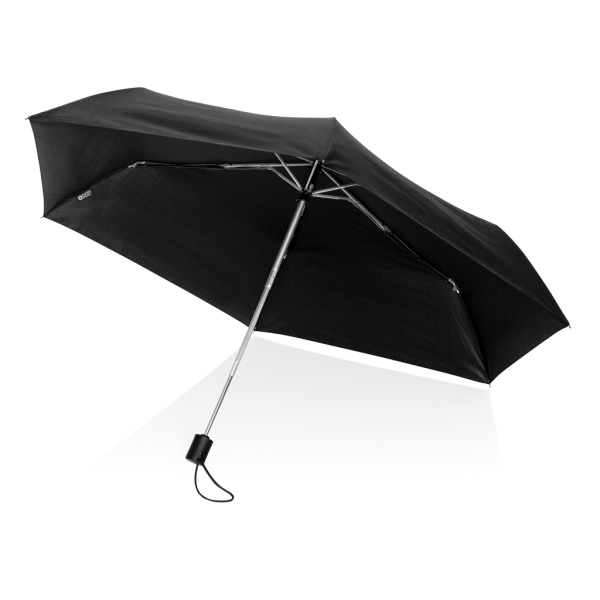 SP AWARE™ RPET Ultralichte volautomatische 20,5”-paraplu, zwart