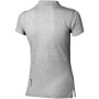 Advantage short sleeve women's polo - Grey melange - XL