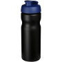 Baseline® Plus 650 ml sportfles met kanteldeksel - Zwart/Blauw