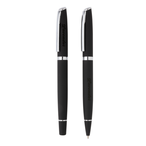 Deluxe pen set, zwart