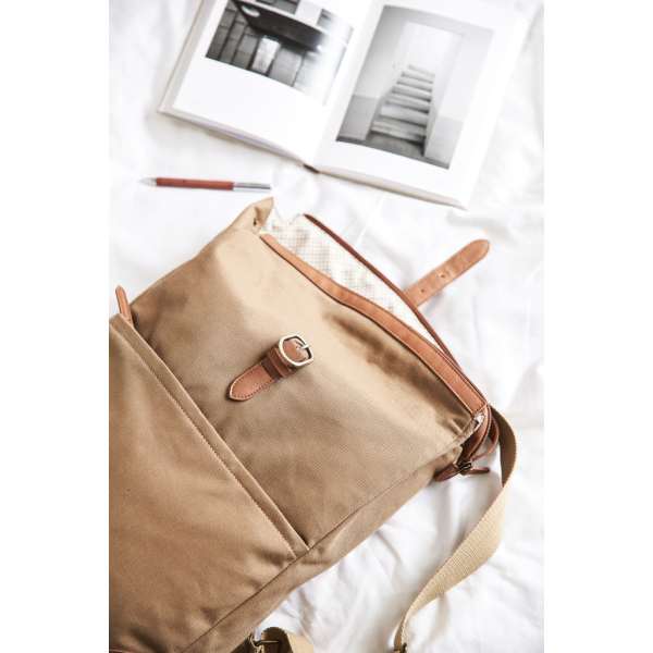 VINGA Sloane rucksack RCS recycled polyester, brown
