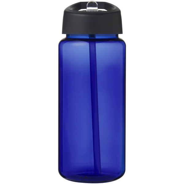 H2O Active® Octave Tritan™  600 ml sportfles met tuitdeksel - Blauw/Zwart
