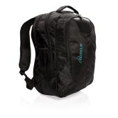 Outdoor laptop rugtas, zwart