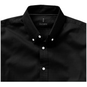 Vaillant oxford herenoverhemd met lange mouwen - Zwart - L