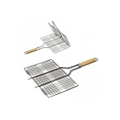 Barbecue grill rectangular - Wood