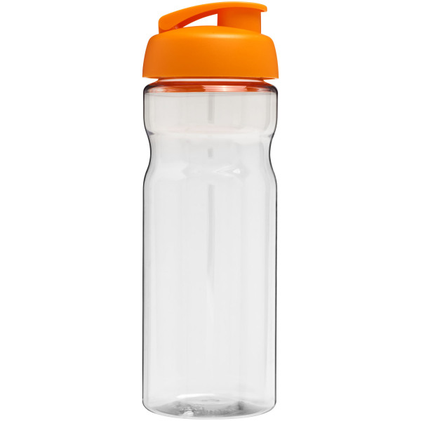 H2O Active® Base 650 ml flip lid sport bottle - Transparent/Orange