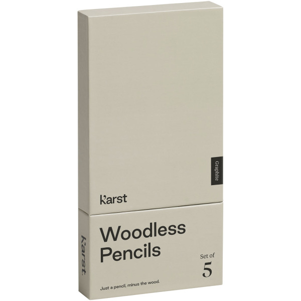 5-pack 2B woodless graphite pencils Karst