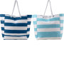 Cotton beach bag Luzia blue