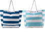 Katoenen strandtas Luzia blauw