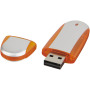 Oval USB - Oranje/Zilver - 32GB