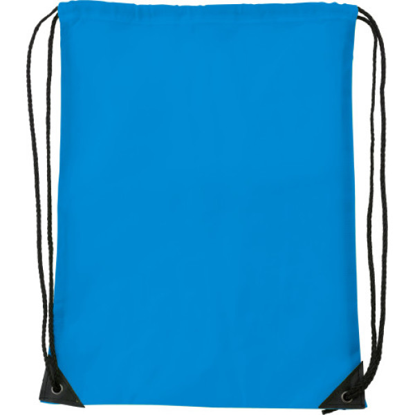 Polyester (210D) drawstring backpack Steffi cobalt blue