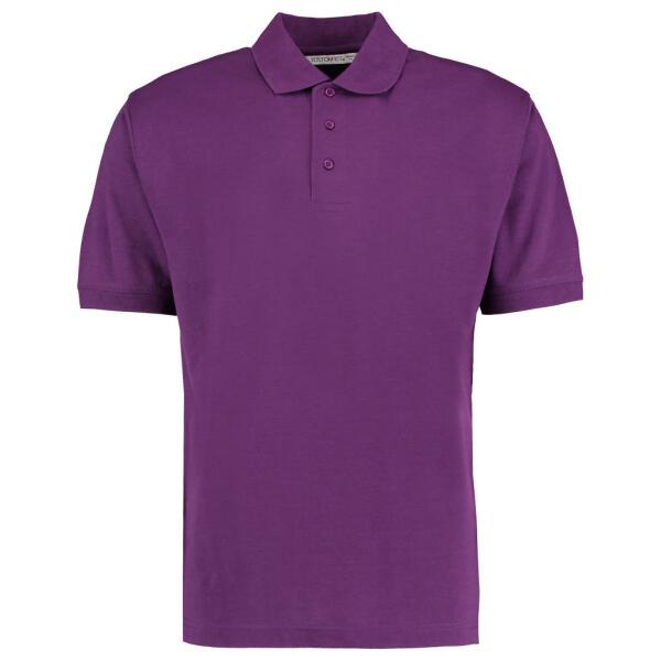 Klassic Poly/Cotton Piqué Polo Shirt, Dark Purple, 3XL, Kustom Kit