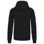 Hooded sweater met gecontrasteerde capuchon Black / Light Kelly Green L