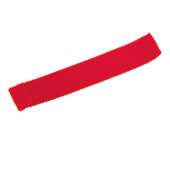 Afneembaar lint voor Panama & Boater hoeden Red 66 cm