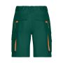 Workwear Bermudas - COLOR - - dark-green/orange - 60