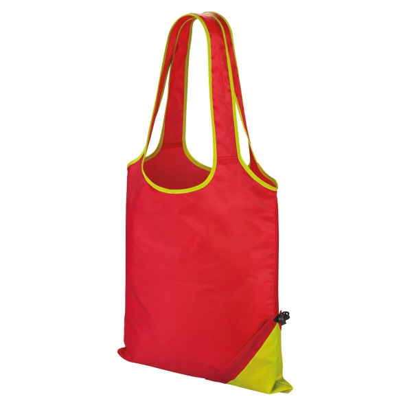 Shopper "compact" Raspberry / Lime One Size