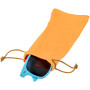 Clean microvezeltasje voor een zonnebril - Neonoranje