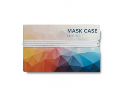 Mapje voor mondmaskers met 2 maskertjes Mapje voor mondmaskers met 2 maskertjes