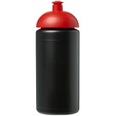 Baseline® Plus grip 500 ml sportflaska med kupollock - Svart/Röd