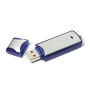 Aluminium 3 USB FlashDrive blauw